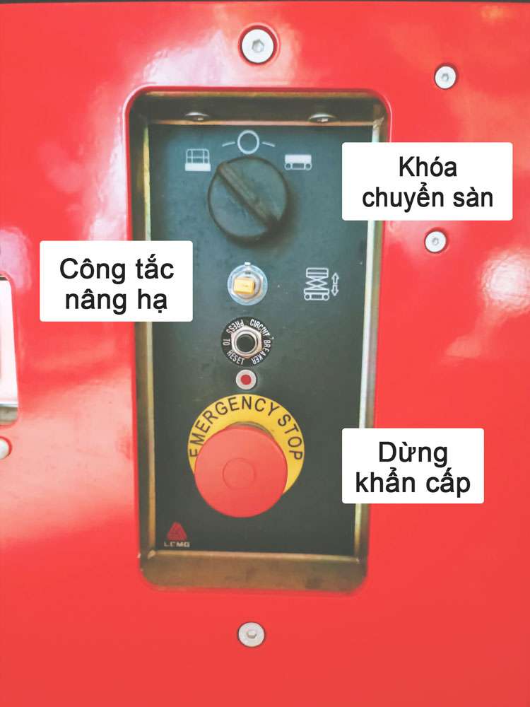 Hướng dẫn sử dụng và vận hành xe nâng người cắt kéo an toàn