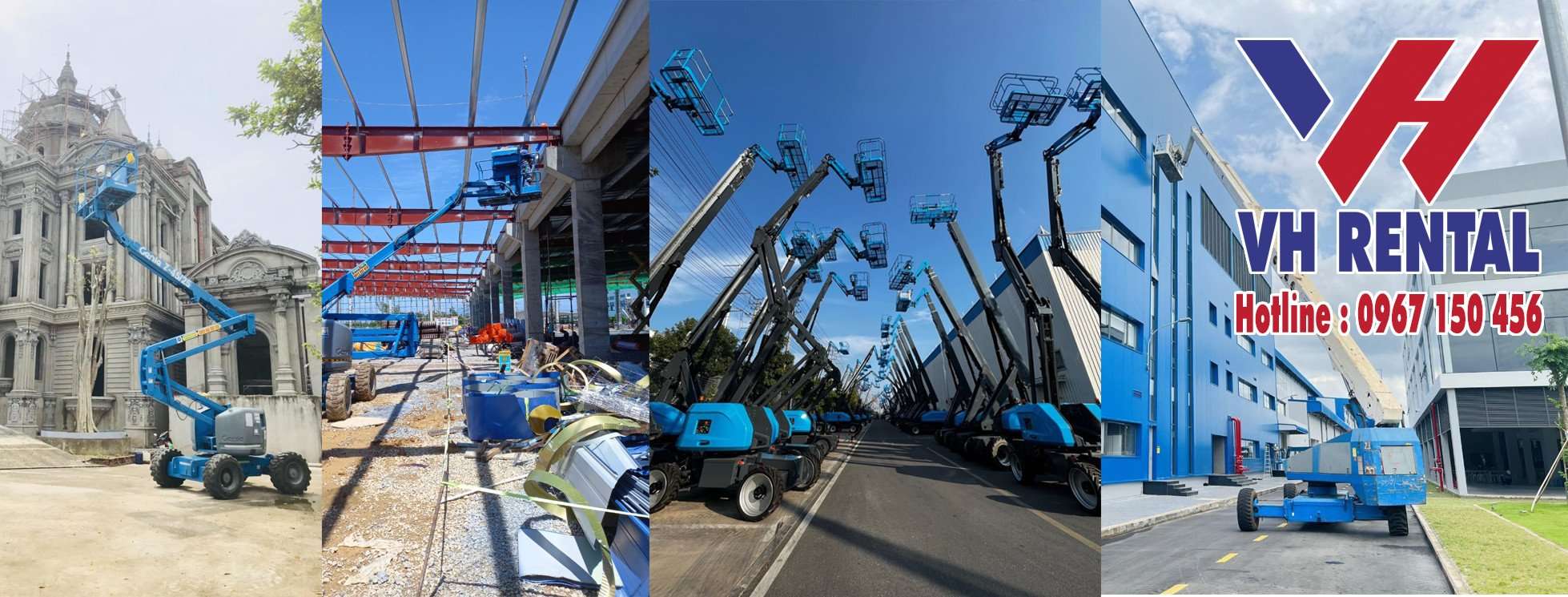 Cho thuê xe nâng người – Bảng giá cập nhật 2024