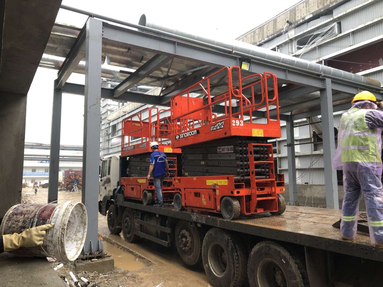 Dự án cho thuê xe ở nhà máy Runnergy, Kcn Hoàng Mai, Nghệ An.