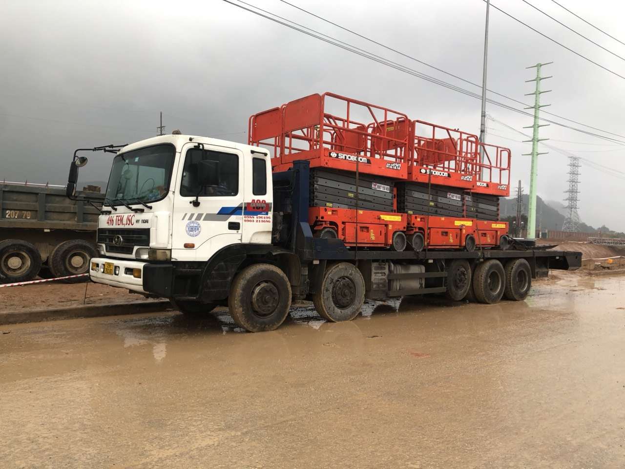 Dự án cho thuê xe ở nhà máy Runnergy, Kcn Hoàng Mai, Nghệ An.